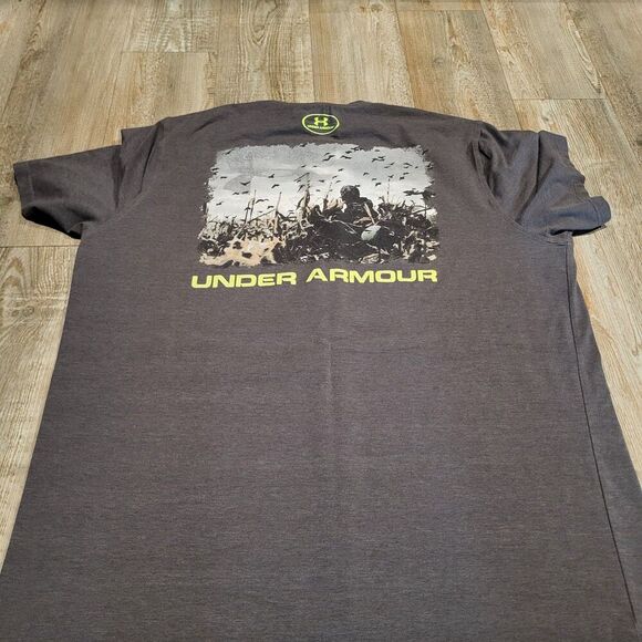 Under Armour Heat Gear Loose Fit Military Graphic Tee Shirt Men's Size XL - Picture 7 of 7